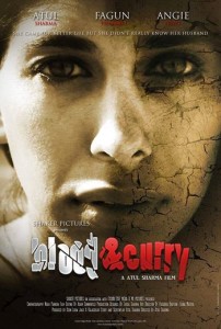 Poster for the movie "Blood & Curry," in which I play a leading role!