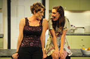 Angie Light and Annalee Scott in "Maggie's Getting Married"